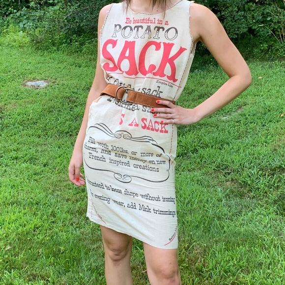 Iconic Marilyn Monroe Pop Art Potato Sack Dress - Picture 4 of 13